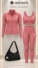 Womens Four Piece Activewear Set