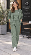 Casual Sports Three Piece Set