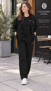 Casual Sports Three Piece Set